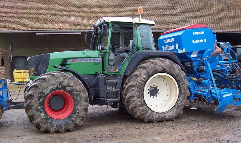 Increase the tyres series to pull heavier or wider tools