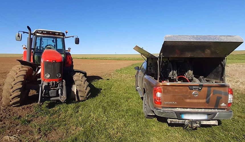 A puncture can be repaired rapidly