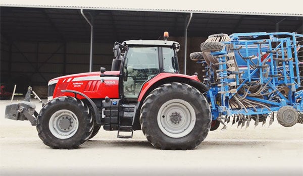 Big load transfer to the rear axle