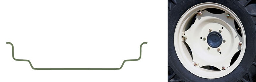 Single Well Shape rim (W)