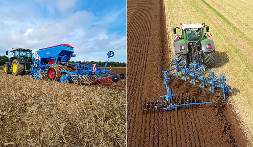 Wider tyres allow you to work with several implements and reduce the number of passes