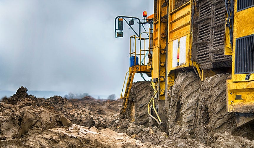 Beetroot harvesting in overly wet conditions