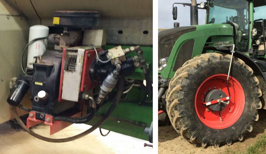 CTIS: compressor and wheel system